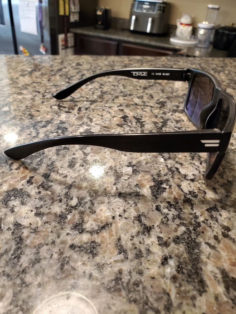 Toroe Range Black Sunglasses